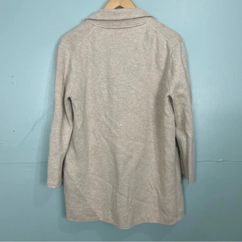 J. Crew Sophie Open Front Sweater Blazer Women’s Size‎ Medium Style J0244